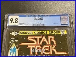 Star Trek #1 CGC 9.8 1980 Marvel Comics Movie Adaptation