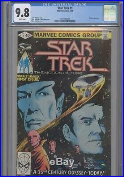 Star Trek #1 CGC 9.8 1980 Marvel (Movie Based) Comic New Frame