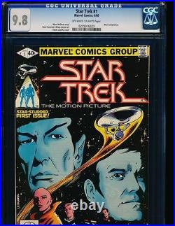 Star Trek #1 CGC 9.8 Marvel 1980 Movie! Key Bronze Age! E12 229 cm