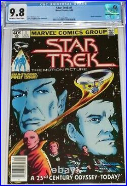 Star Trek #1 CGC 9.8 from April 1980 Movie adaptation