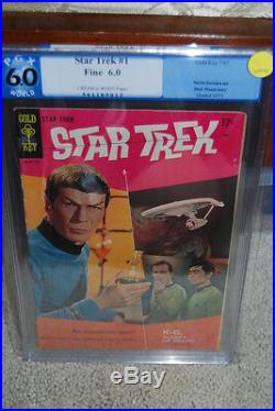 Star Trek #1 PGX 6.0 like CGC 1967 William Shatner! Movie! SALE! B4 cm
