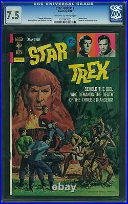 Star Trek #17 CGC 7.5 Gold Key 1973 Movie! TV Show! Hard to Find! B7 102 cm