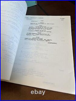 Star Trek 1967 Original Script Obsession From Helena Seabright Barbara Gordon