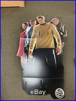 Star Trek 2009 Movie Burger King Cardboard Display Complete With All Pieces