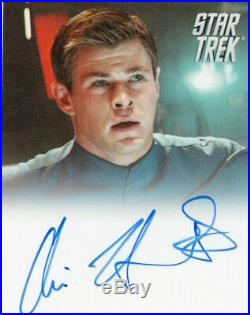 Star Trek 2009 Movie Chris Hemsworth Autograph Trading Card George Kirk