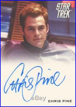 Star Trek 2009 Movie Chris Pine Autograph