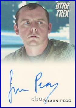 Star Trek 2009 Movie Simon Pegg Autograph