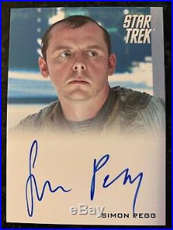 Star Trek 2009 Movie Simon Pegg Autograph Card