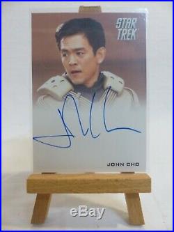 Star Trek 2009 movie trading card autograph John Cho as Hikaru Sulu