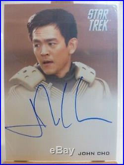 Star Trek 2009 movie trading card autograph John Cho as Hikaru Sulu