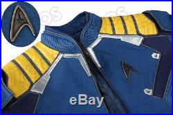 Star Trek 3 Beyond Captain Kirk Costume Commander Kirk Battle Cosplay Costume