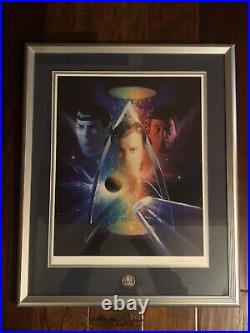 Star Trek 30th Anniversary Autographed Lithograph signed by Matthew Joseph Peak