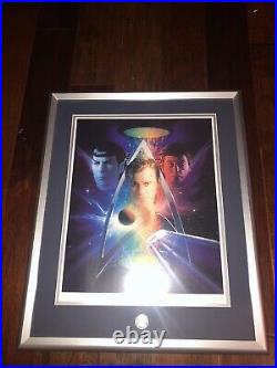 Star Trek 30th Anniversary Autographed Lithograph signed by Matthew Joseph Peak