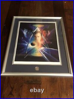 Star Trek 30th Anniversary Autographed Lithograph signed by Matthew Joseph Peak