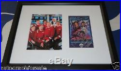 Star Trek 4 IV cast signed movie box framed Doohan Nimoy Shatner Takei Koenig +3