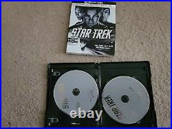Star Trek 4k Blu-Ray Rare OOP Slipcovers Into Darkness Beyond Trilogy