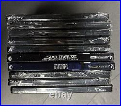 Star Trek 4k blu ray movie collection 1-10 (2,3,4,5,6,7,8,9) Sealed 2 slipcovers