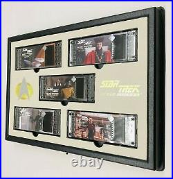 Star Trek 5 Movie Cells Farpoint Q Relics Borg Bridge Enterprise-D