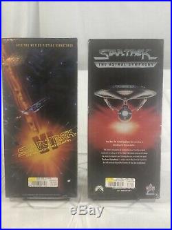 Star Trek And Star Trek The Next Generation TV And Movie Soundtracks Boxes Packs