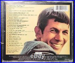 Star Trek Autographed/Signed CD Leanord Nimoy Mr Spock's Music From Outer Space