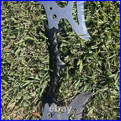 Star Trek Bat'leth Klingon Double Blade Sword Of Kahless 4' Long Fantasy Sword