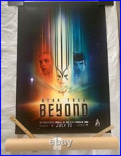 Star Trek Beyond 2016 Fan Event Ltd Edition 1000 Movie Poster Double Sided 27x40