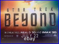 Star Trek Beyond 2016 Fan Event Ltd Edition 1000 Movie Poster Double Sided 27x40