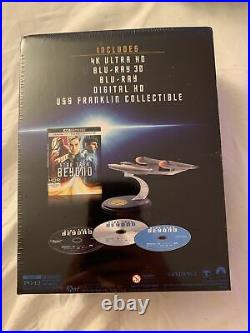 Star Trek Beyond Gift Set 4K Ultra HD + 3D Blu-ray + Blu-ray + Digital HD NEW