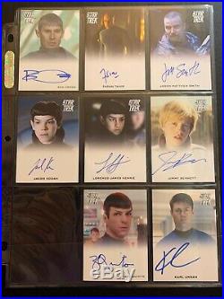 Star Trek Beyond Movie Autograph Card Lot 40 Cards