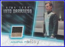 Star Trek Beyond Movie Rc16 Admiral Pike Costume Uniform Relic Insert (scarce)