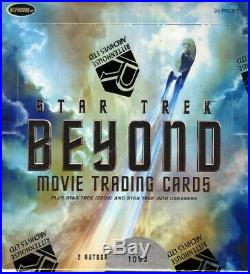 Star Trek Beyond Movie Trading Cards 12 Box Case Blowout Cards