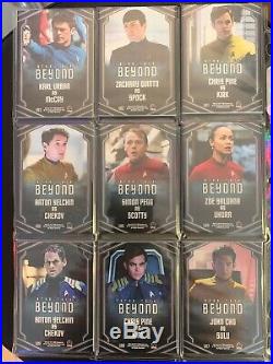 Star Trek Beyond Movie Uniform Badge Pin Card Set UB1 to UB10