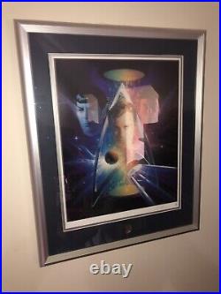 Star Trek Beyond The Final Frontier 30th Anniversary Autographed Lithograph