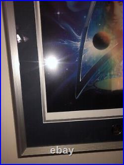 Star Trek Beyond The Final Frontier 30th Anniversary Autographed Lithograph