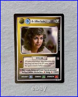 Star Trek CCG Dr. Gillian Taylor The Motion Pictures (Dual Affiliation, NA)