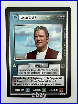 Star Trek CCG James T. Kirk (JTK) The Motion Pictures Ultra Rare Card READ