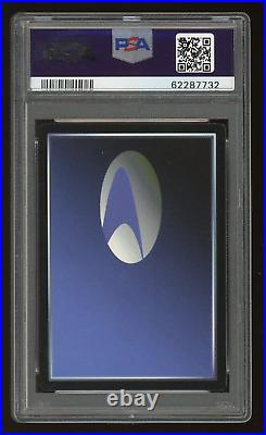 Star Trek CCG James T. Kirk PSA 7 Mint Motion Pictures Ultra Rare UR 732