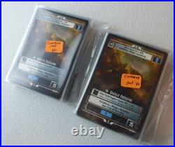 Star Trek CCG Motion Pictures Complete Set -7, No DA/UR w bonus and laminated pk