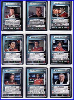 Star Trek CCG Motion Pictures InComplete Set Nr/Mint, 126 Cards. No UR or DA's