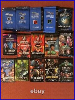 Star Trek CCG Sealed Booster Packs Various Sets