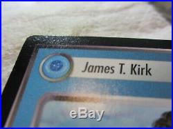 Star Trek CCG TMP MOTION PICTURES UR James T Kirk 56UR GEM MINT 1 small defect