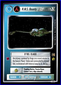 Star Trek CCG TMP THE MOTION PICTURES Set 134 NM/MINT all DUALS + UR Kirk unplyd