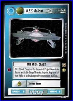 Star Trek CCG TMP THE MOTION PICTURES Set 134 NM/MINT all DUALS + UR Kirk unplyd