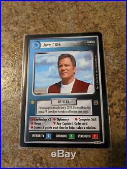 Star Trek CCG The Motion Pictures 131 Card Set with UR James T Kirk MINT