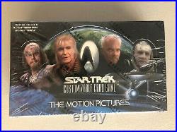 Star Trek CCG The Motion Pictures Booster Box Card Game Decipher Sealed