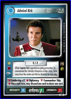 Star Trek CCG The Motion Pictures Complete Set 126 Cards. No UR or DA's