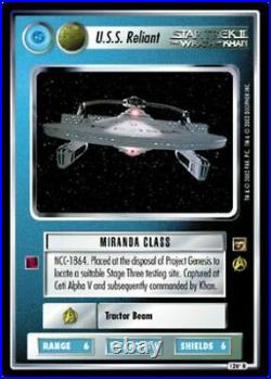 Star Trek CCG The Motion Pictures TMP 126R U. S. S. Reliant Federation
