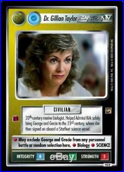 Star Trek CCG The Motion Pictures TMP Dr. Gillian Taylor (NA) Dual M/NM