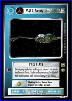 Star Trek CCG The Motion Pictures TMP H. M. S. Bounty (FED) Dual M/NM