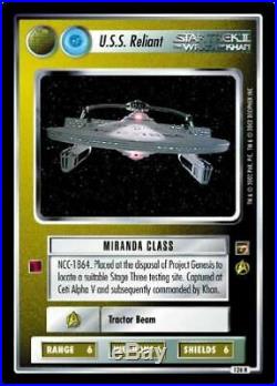 Star Trek CCG The Motion Pictures TMP U. S. S. Reliant (NA) Dual M/NM